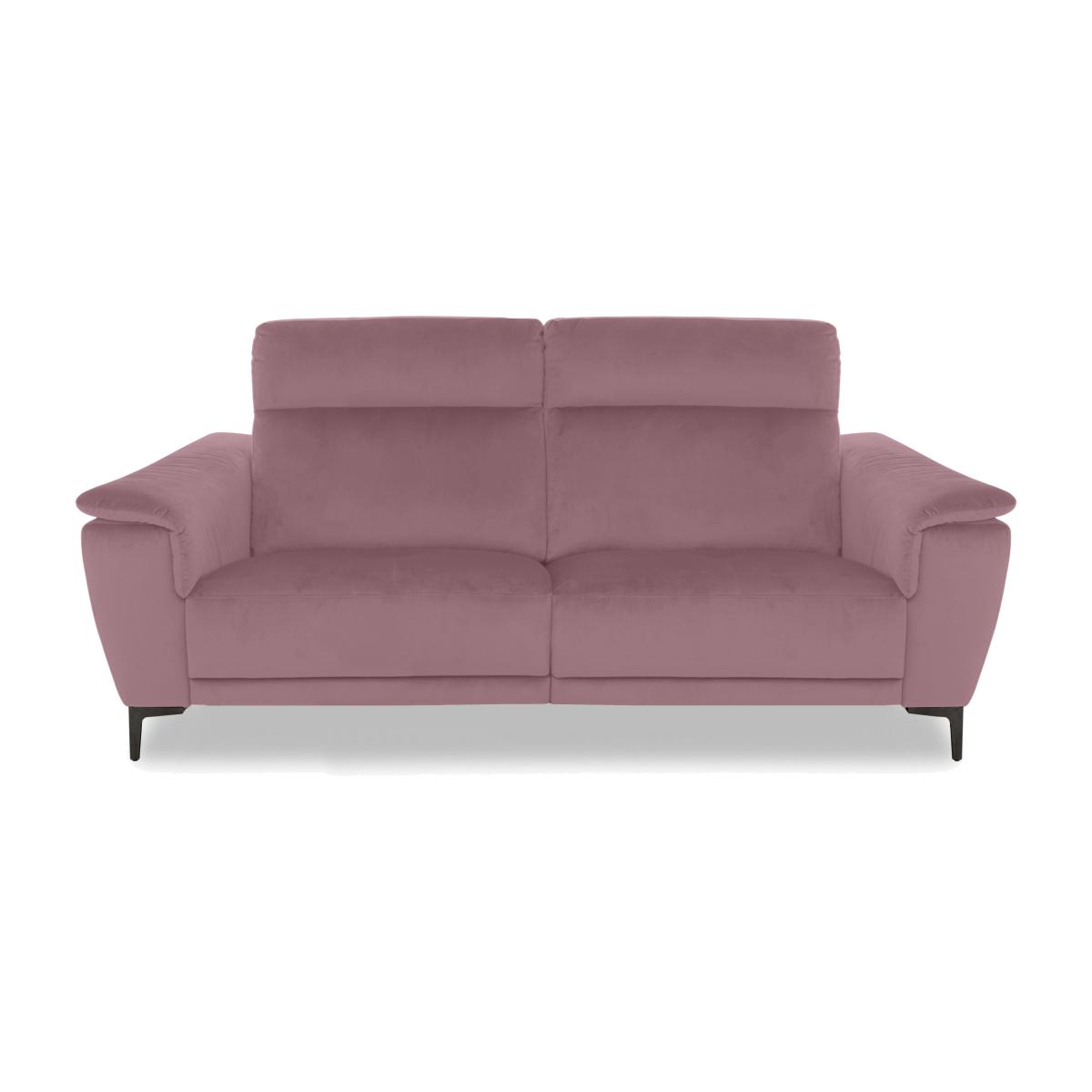 Nicoletti Italia - Amalfi 3 Seater Fabric Sofa - Selma Rosa