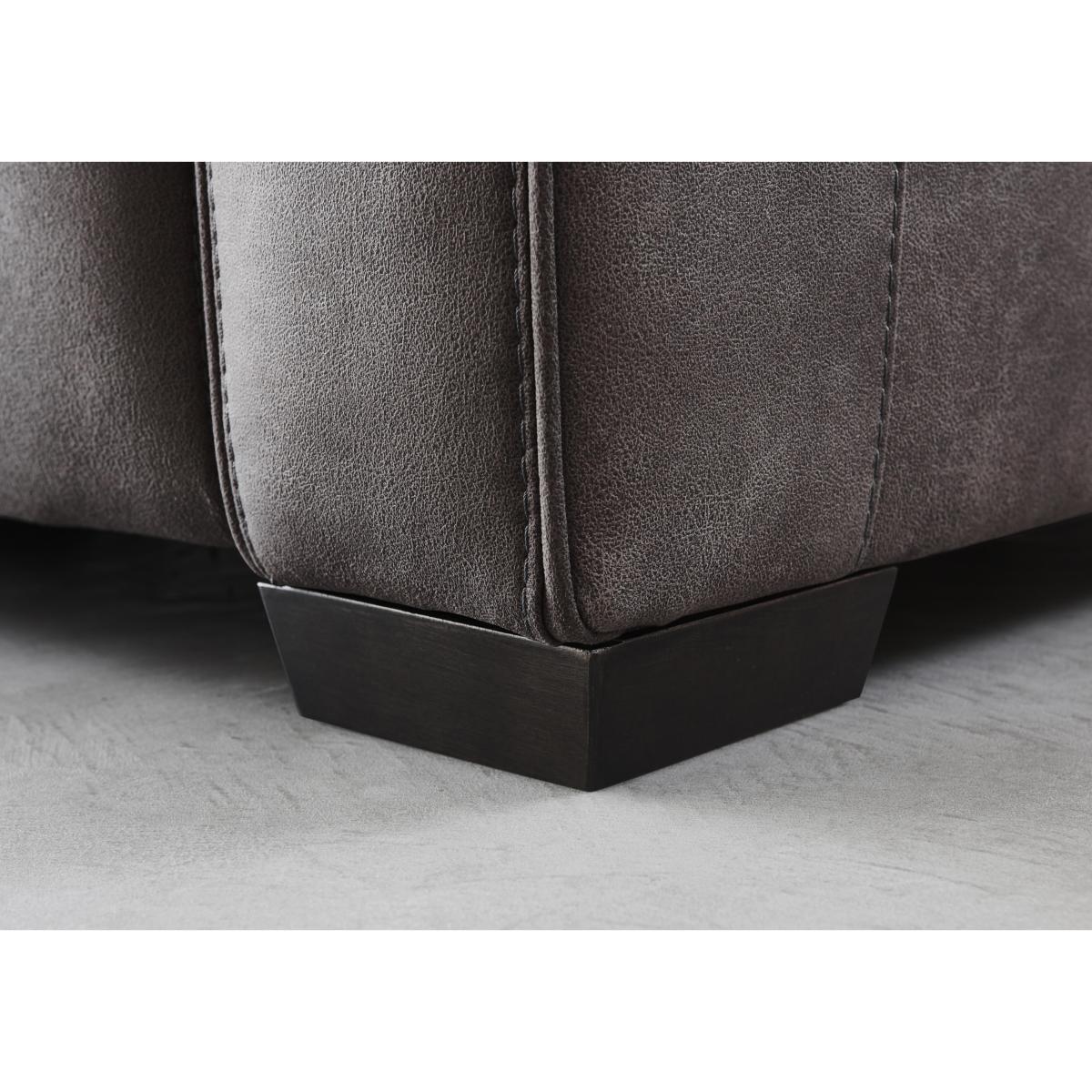 Optimus 3 Seater Fabric Sofa - Grey – image 5