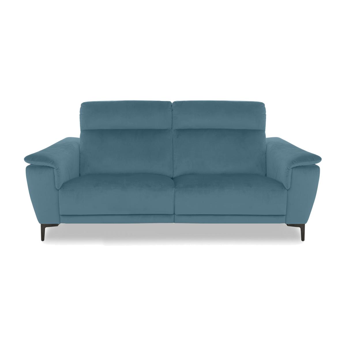 Nicoletti Italia - Amalfi 3 Seater Fabric Sofa - Selma Turchese