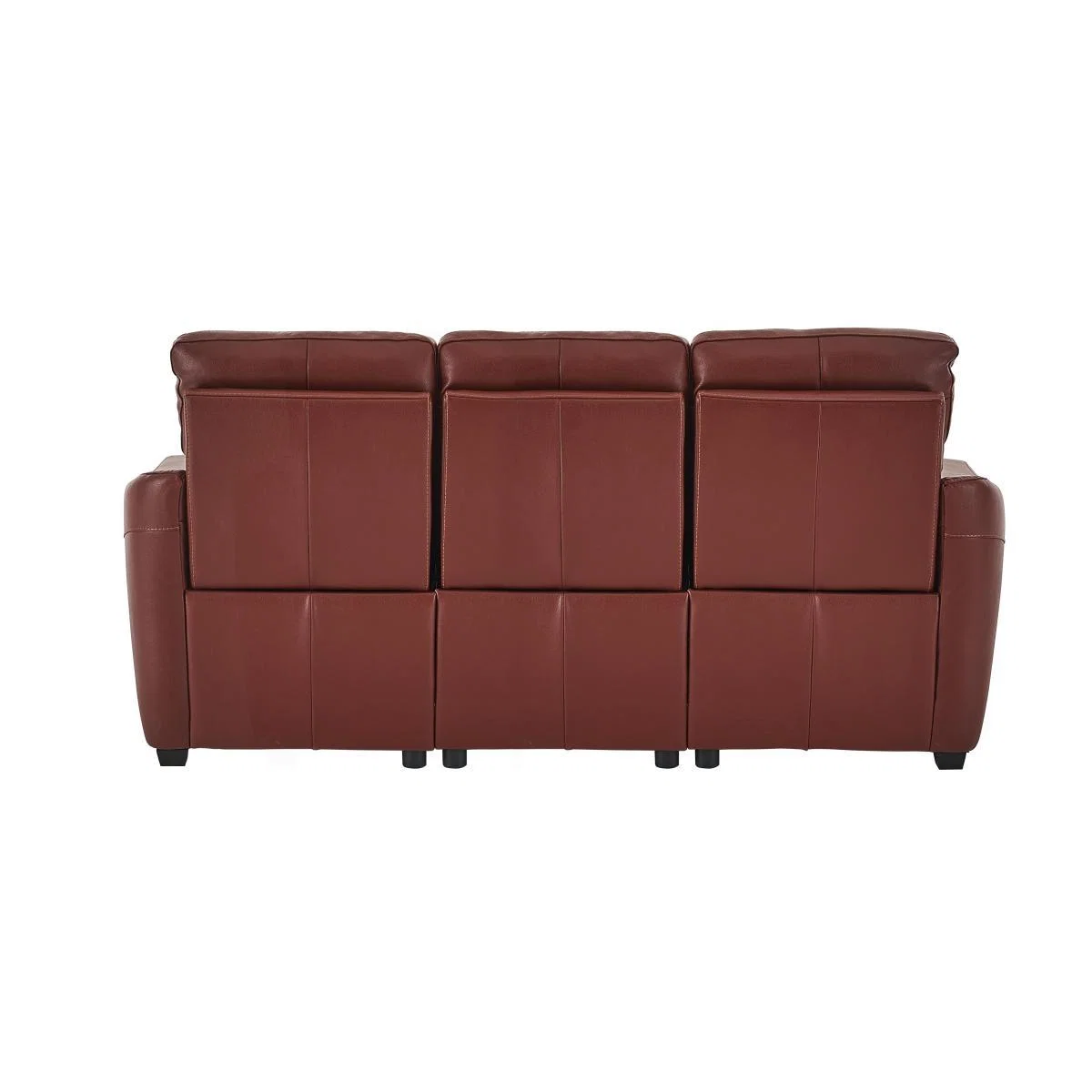 Compact Collection Midi 3 Seater Leather Sofa- World of Leather – image 6