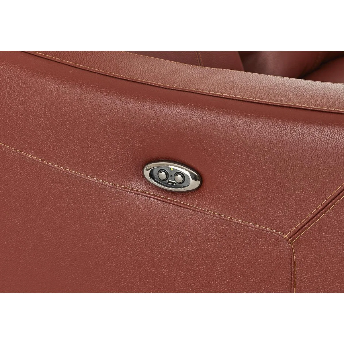 Compact Collection Midi 3 Seater Leather Sofa- World of Leather – image 7