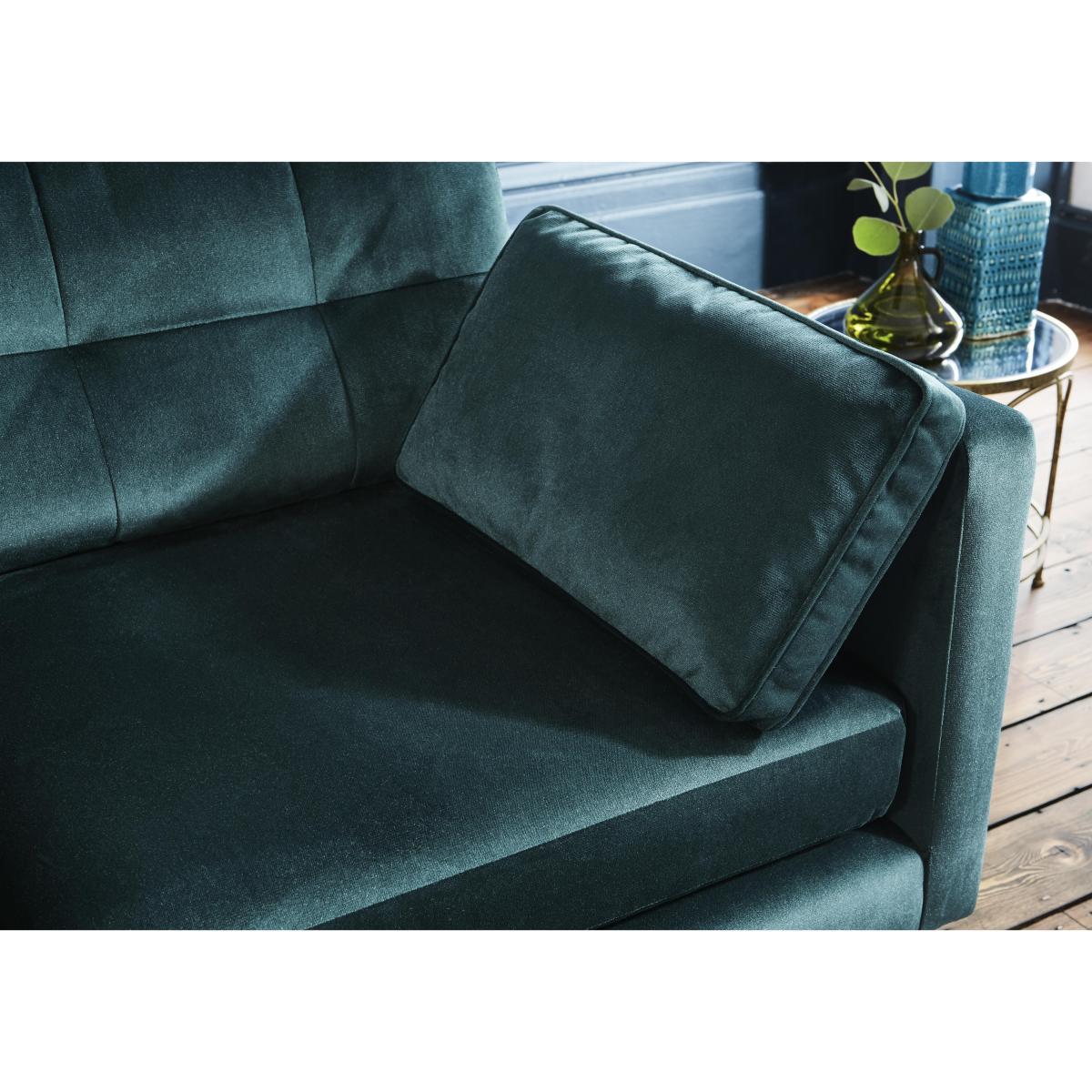 The Botanical Collection Verdosa 3 Seater Fabric Plain Sofa - Red – image 3