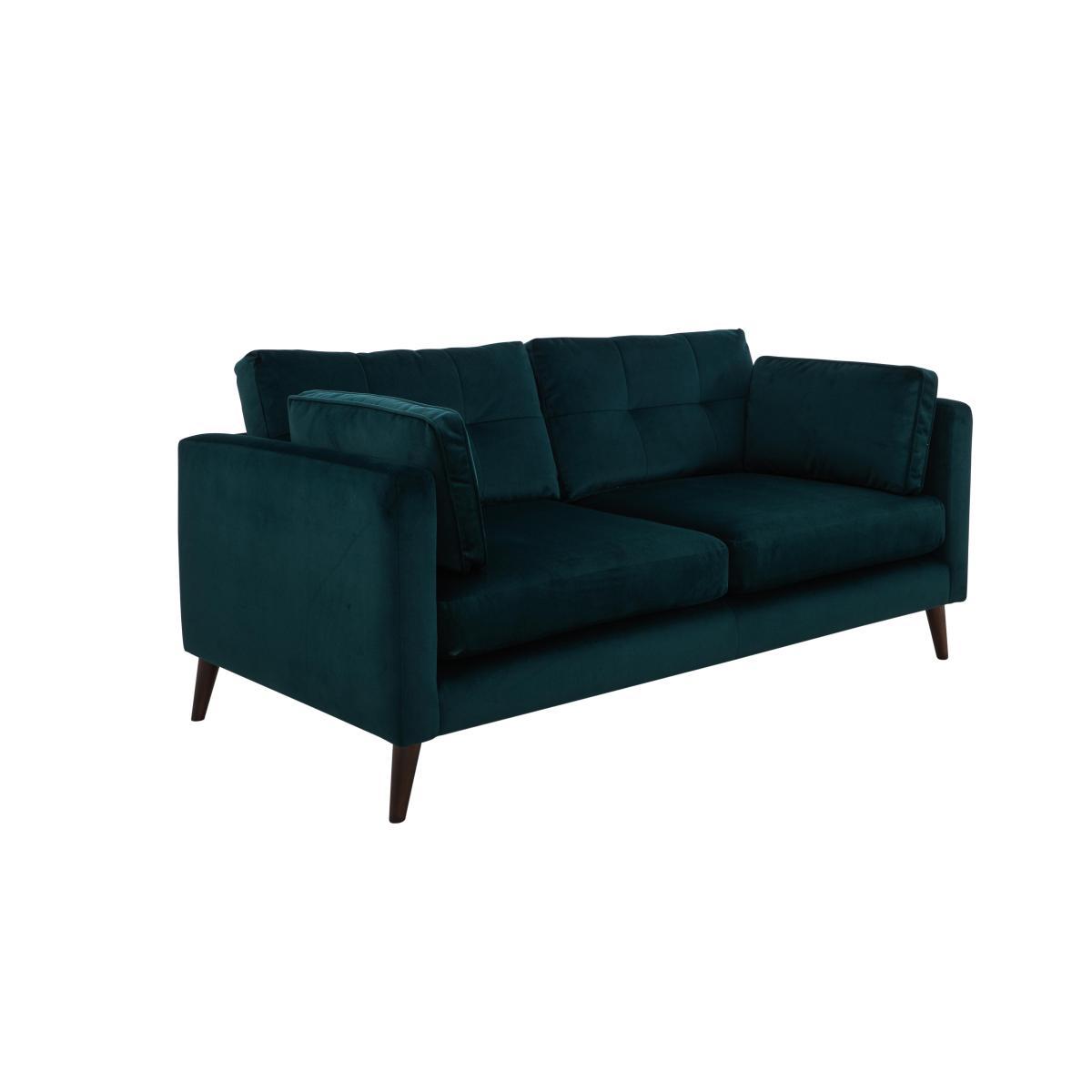 The Botanical Collection Verdosa 3 Seater Fabric Plain Sofa - Red – image 5