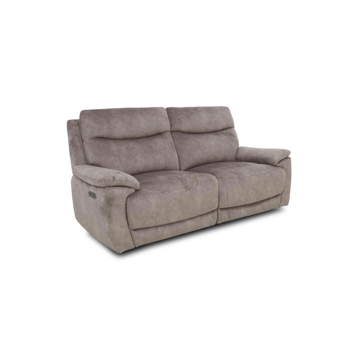 Sloane 3 Seater Fabric Power Recliner Sofa - Dexter Pumpkin – image 7