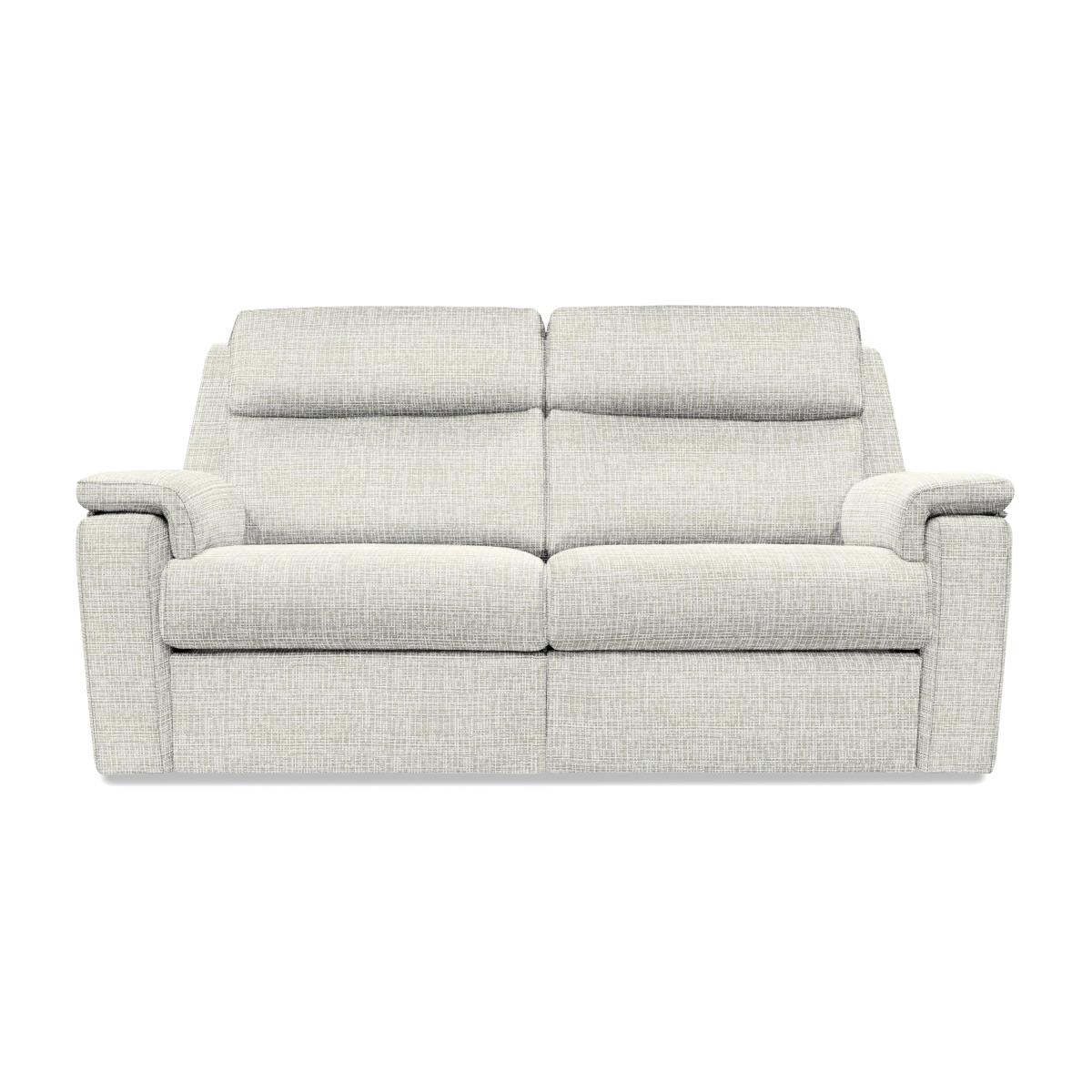 G Plan - Thornbury 3 Seater Fabric Sofa - No Recliner - Waffle Taupe
