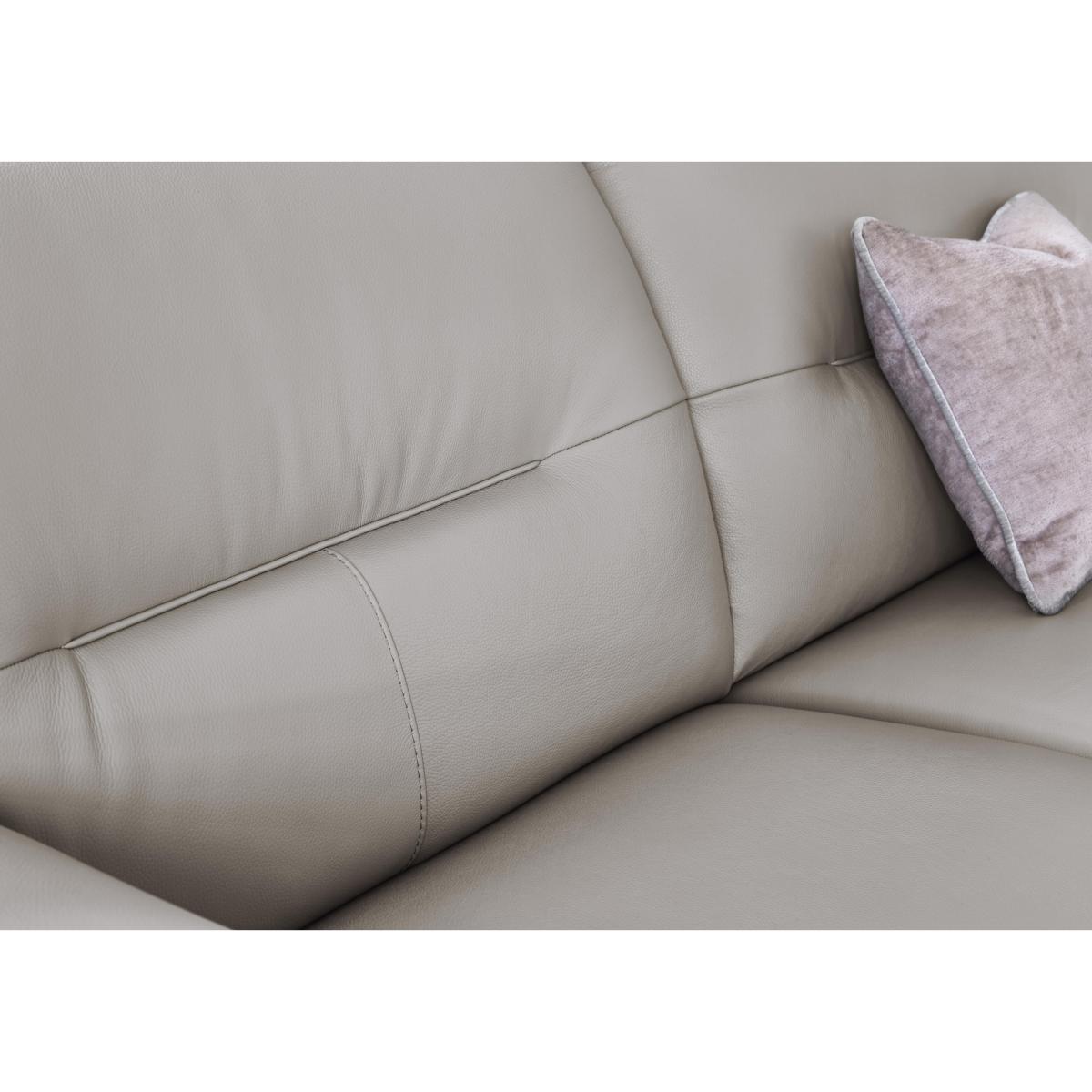 Serento 3 Seater Leather Sofa – image 4