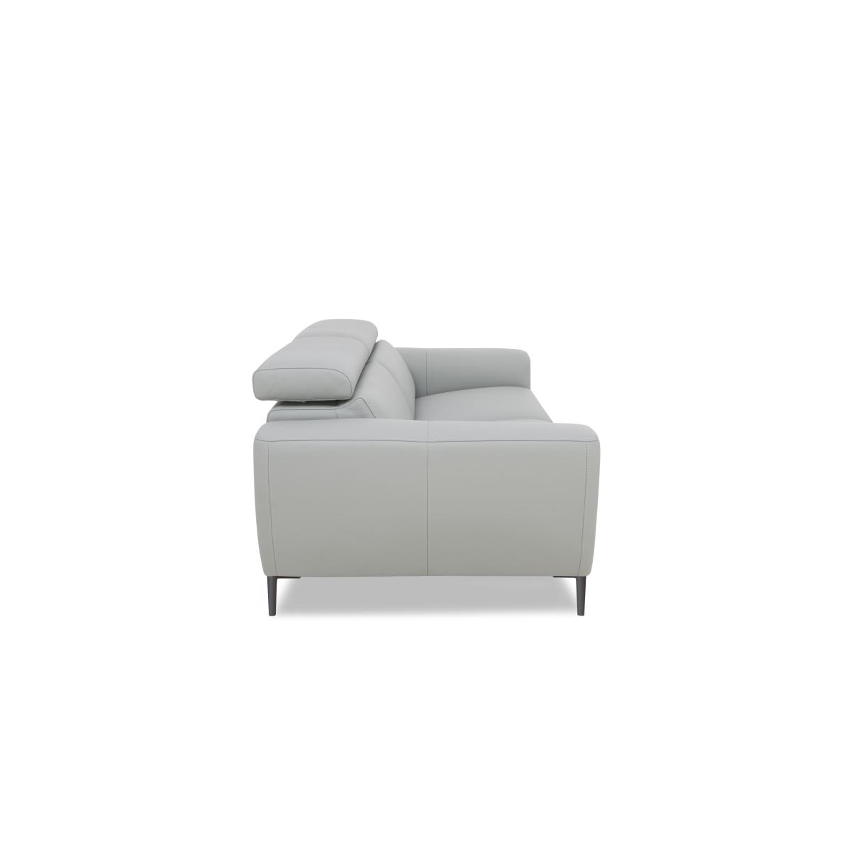 Nicoletti Italia - Milano 2.5 Seater Leather Sofa - Botero Ottanio – image 8