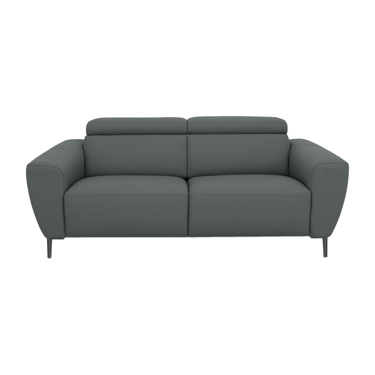 Nicoletti Italia - Milano 2.5 Seater Leather Sofa - Botero Ottanio – image 1
