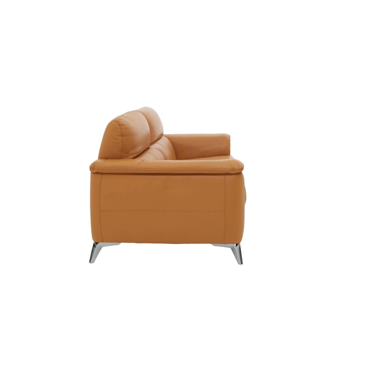 Odyssey 3 Seater Leather Static Sofa- World of Leather – image 4