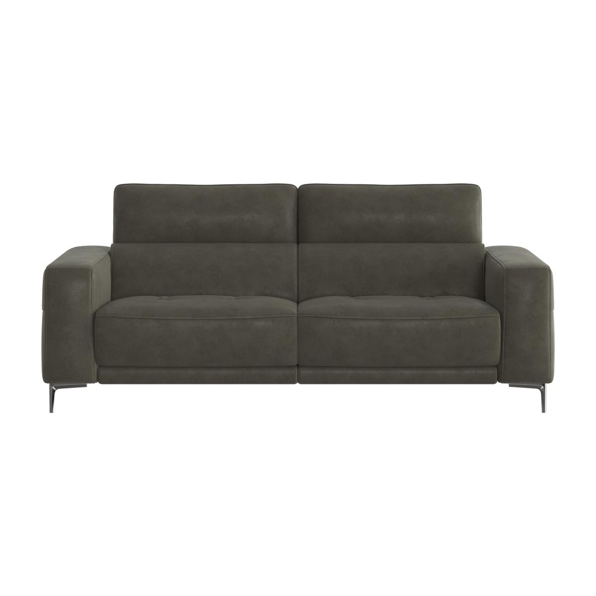 Adama 3 Seater Fabric Sofa - Grey – image 1