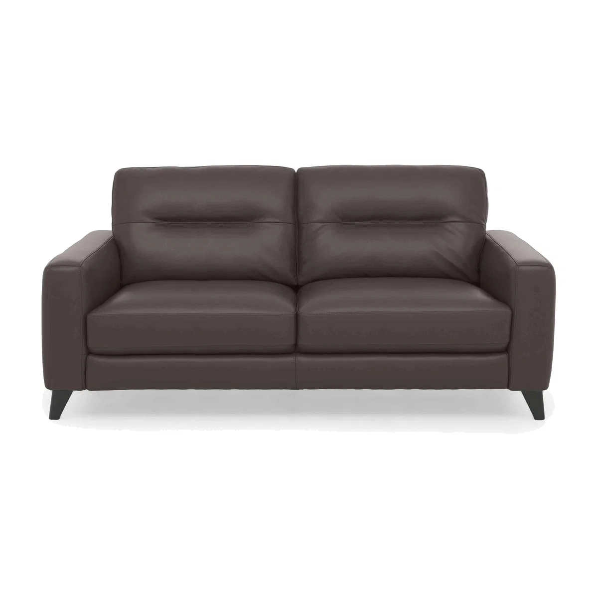 Jules 3 Seater NC Leather Sofa - Charcoal Grey – image 1