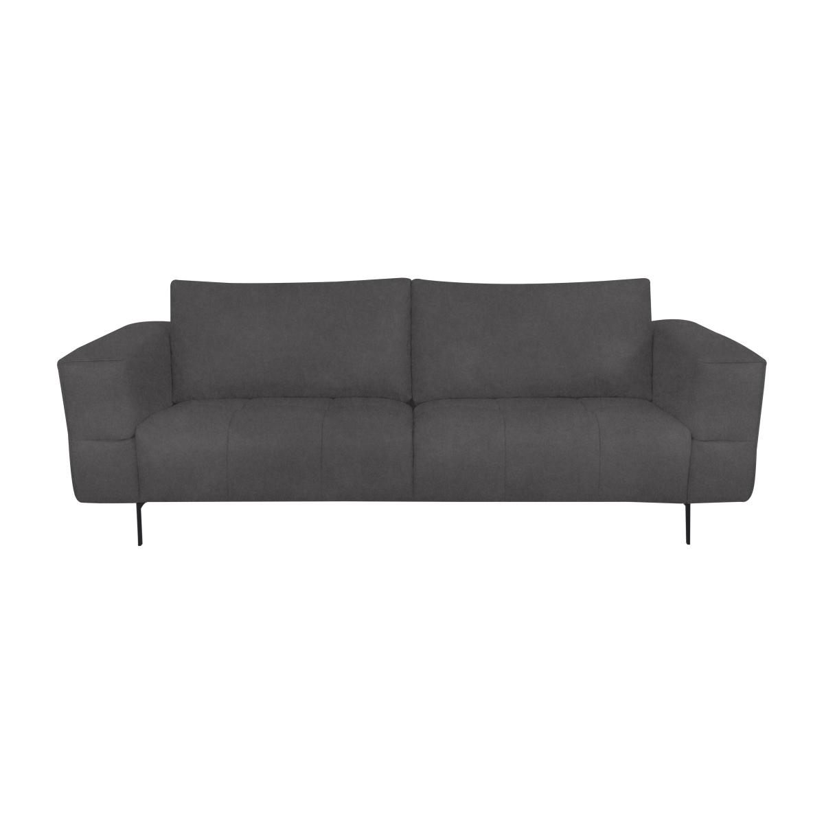 Domicil - Lawson 3 Seater Fabric Sofa - Pewter