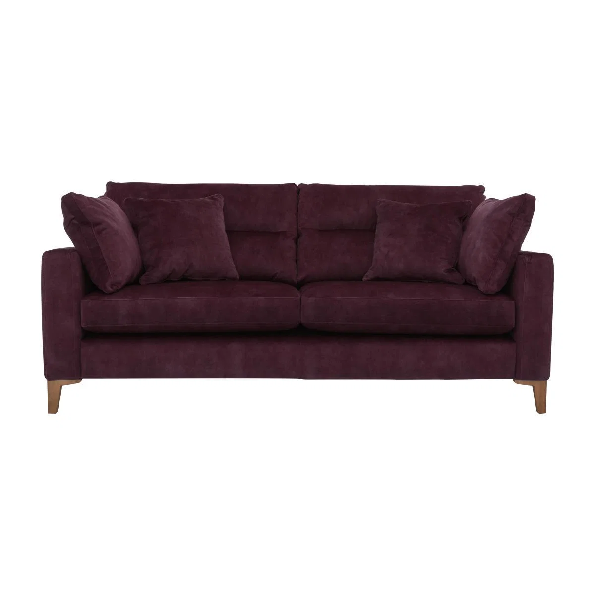 Uniqa 3 Seater Fabric Sofa – image 1