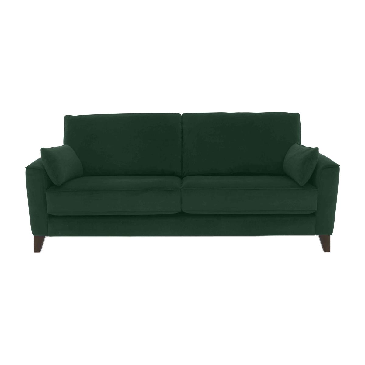 Brondby 3 Seater Fabric Sofa - Emerald Green