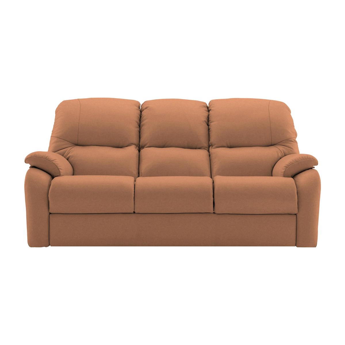 G Plan - Mistral Leather Small 3 Seater Sofa - Texas Tan