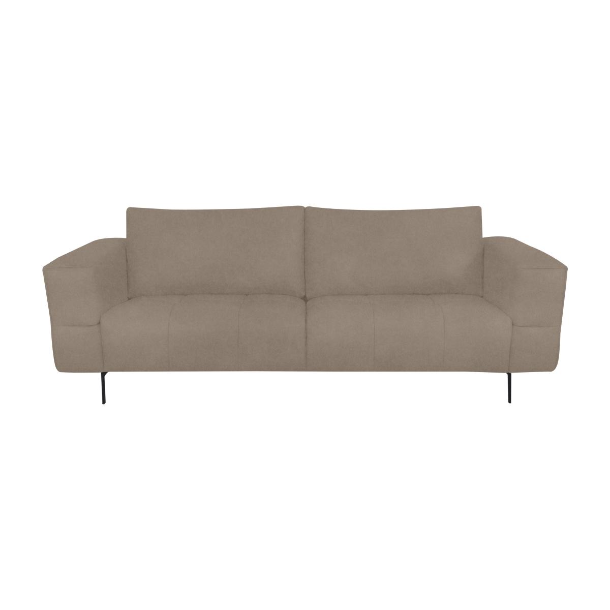 Domicil - Lawson 3 Seater Fabric Sofa - Light Khaki