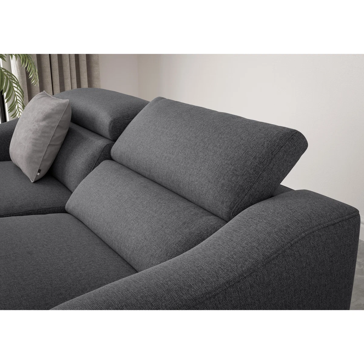 Elixir 3 Seater Fabric Power Recliner Sofa - Beige – image 4