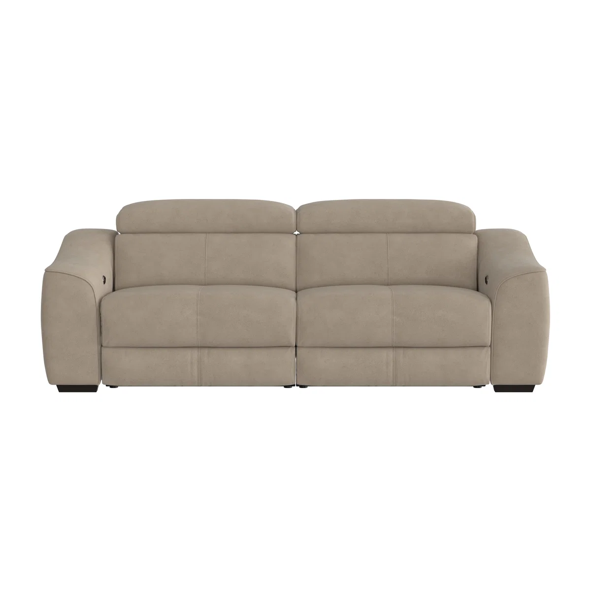 Elixir 3 Seater Fabric Power Recliner Sofa - Beige – image 1