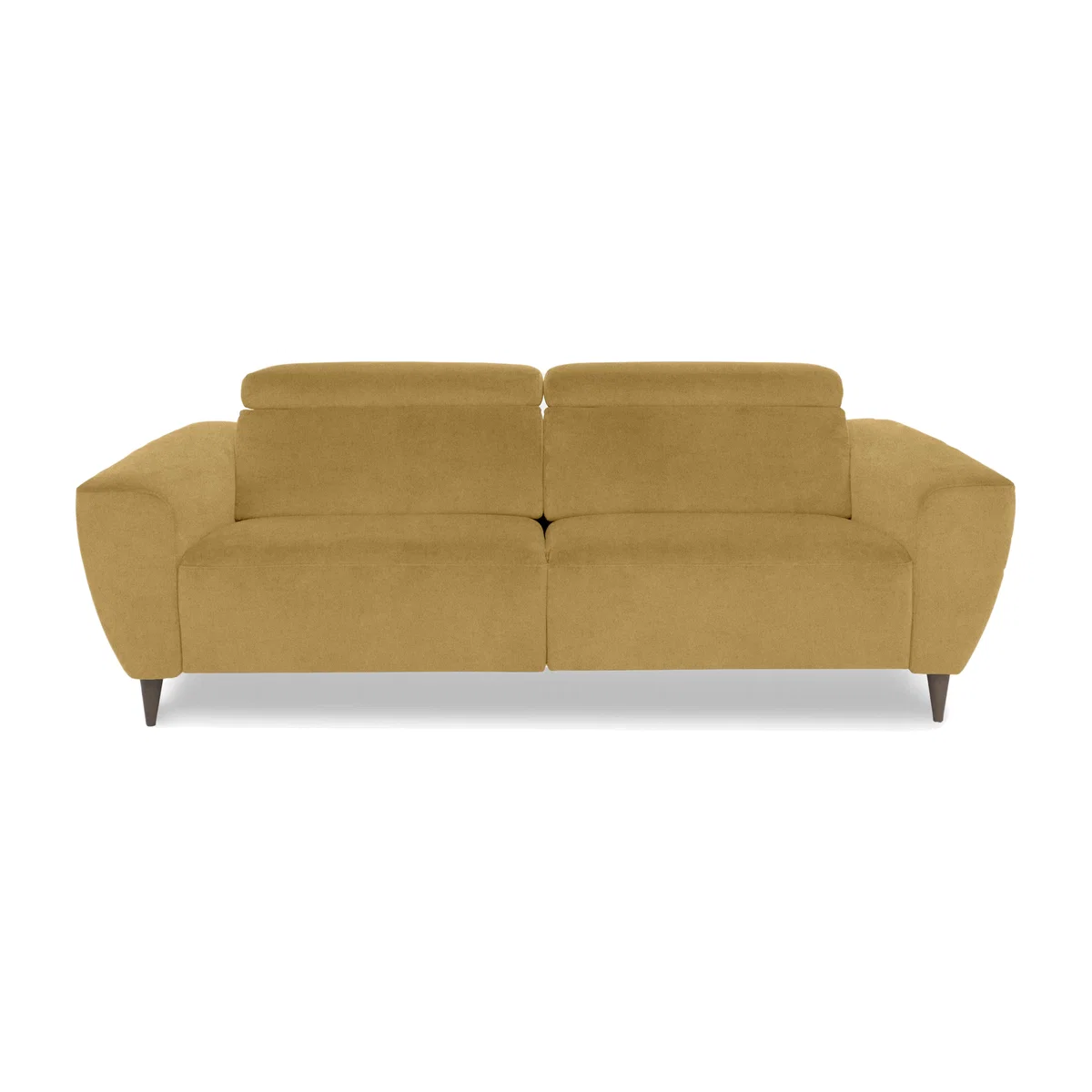 Nicoletti Italia - Milano 3 Seater Fabric Sofa - Fuente Mostaza
