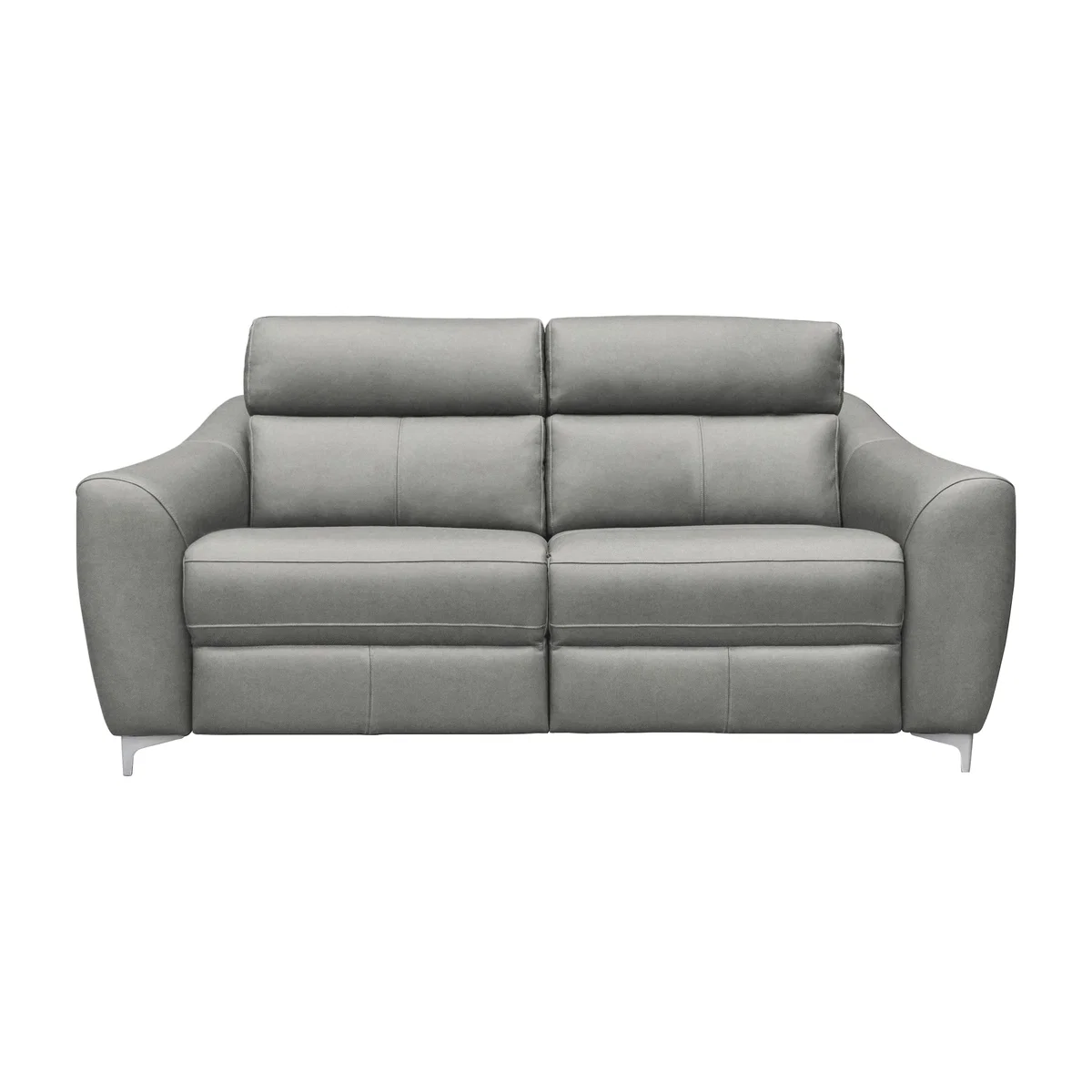 G Plan - Lucca 3 Seater Leather Power Recliner Sofa - Texas Charcoal