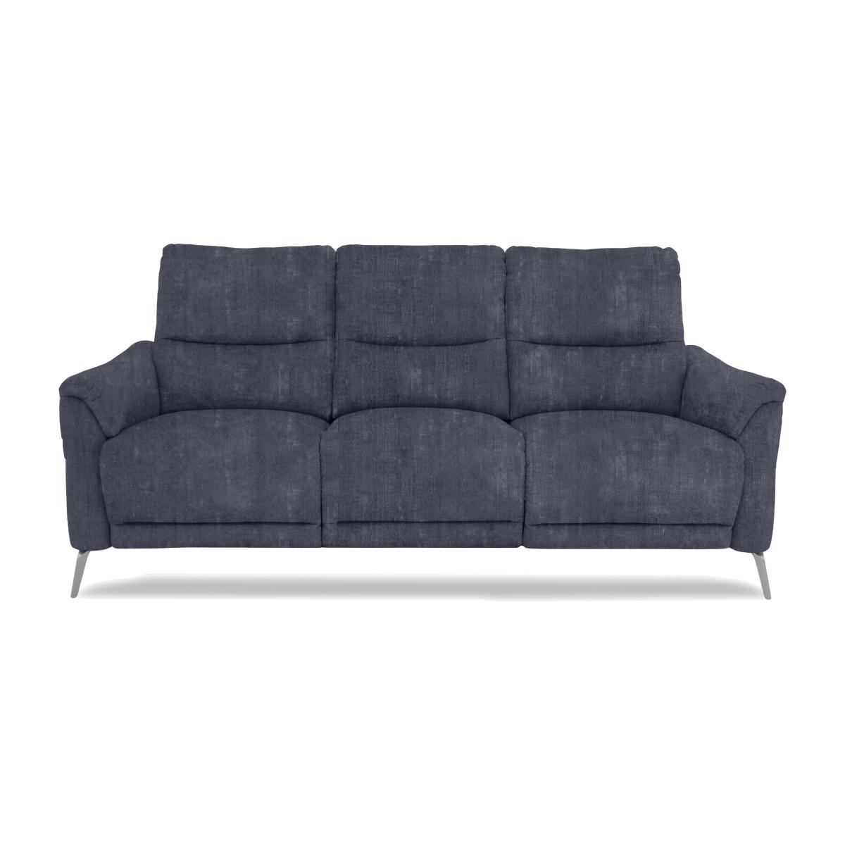 Daytona 3 Seater Fabric Sofa - Heritage Granite