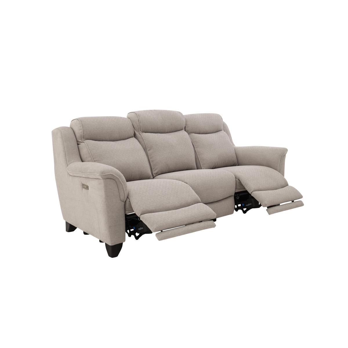 Parker Knoll - Manhattan 3 Seater Fabric Power Recliner Sofa – image 7