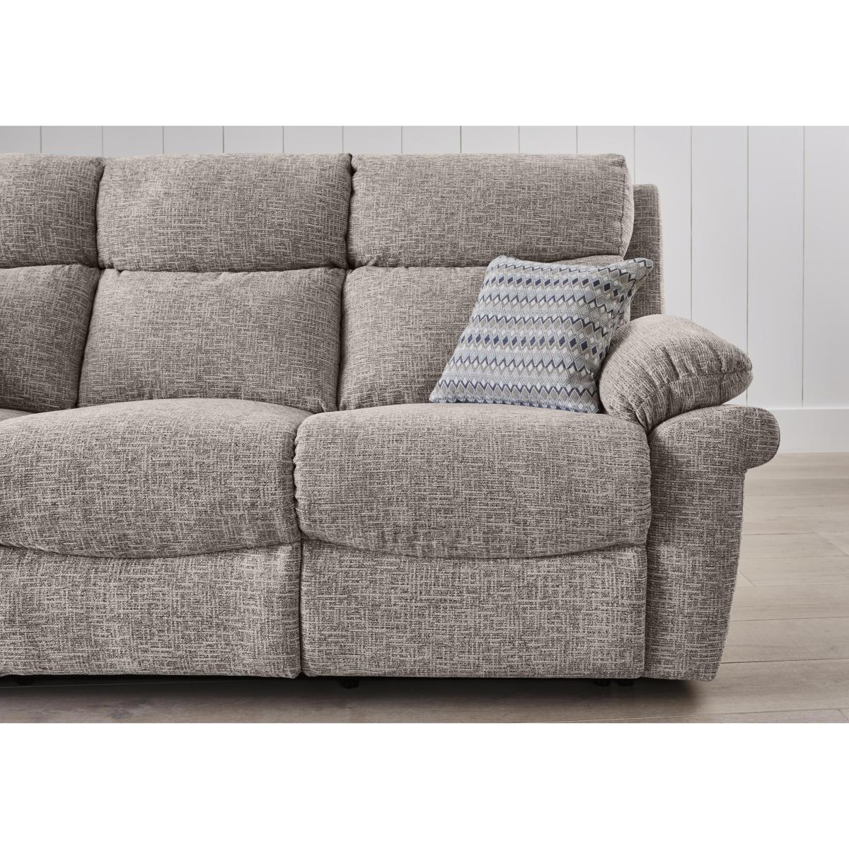 Comfort Story - Verse 3 Seater Fabric Power Recliner Sofa with Power Headrests – image 3