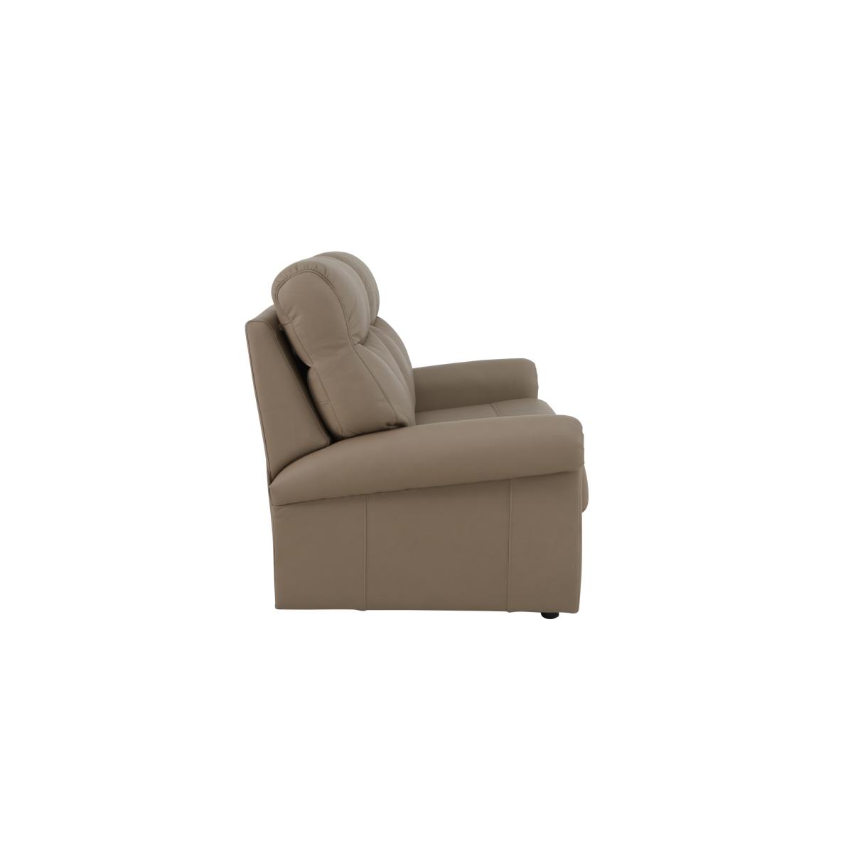 G Plan - Avon Small 3 Seater Leather Sofa - Grey – image 3