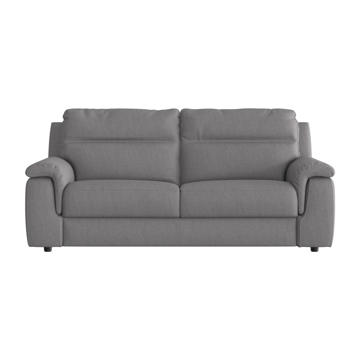 Nicoletti - Paolo 3 Seater Fabric Sofa - Grey – image 1