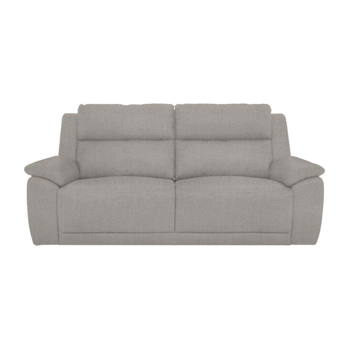 Utah 3 Seater Fabric Sofa - Grey – image 1