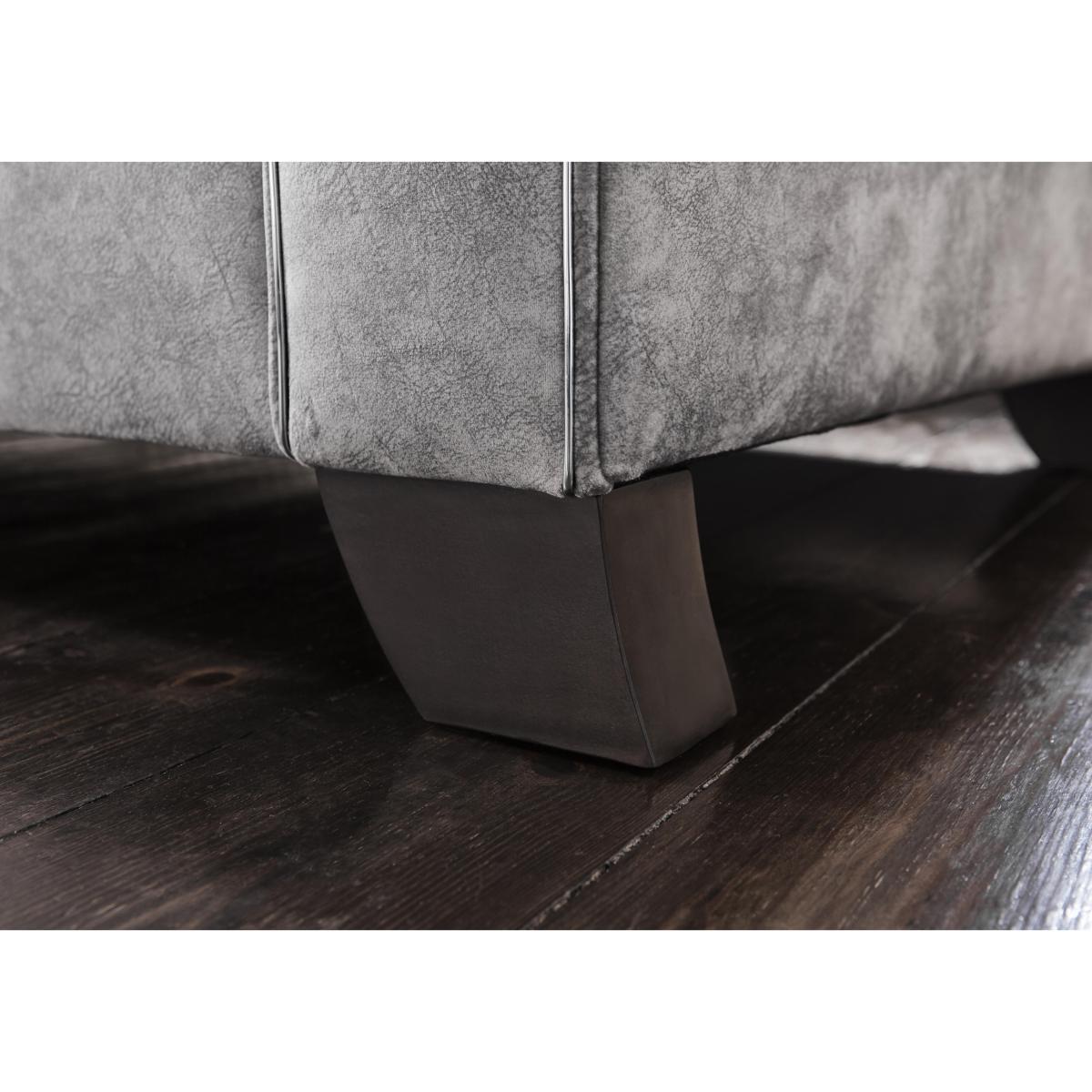 Amora 3 Seater Fabric Pillow Back Sofa – image 3