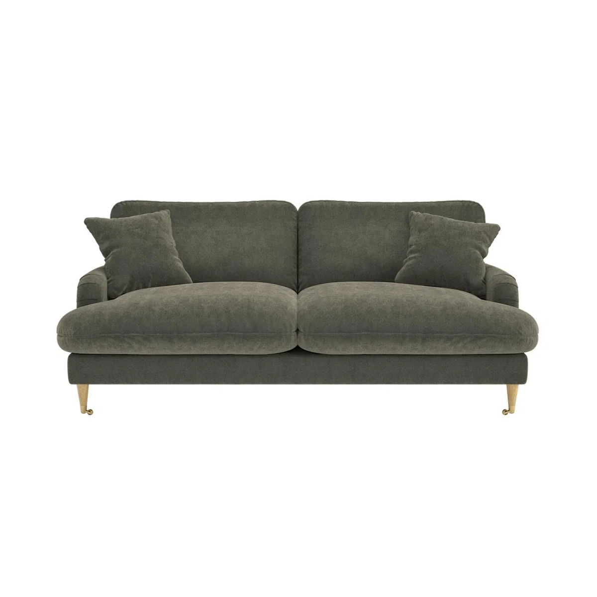 Green Fabric 3 Seater Sofa - Payton Premium – image 3