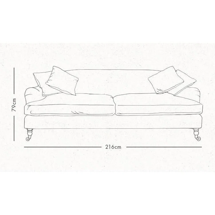 Doze 3 Seater Sofa - Chalk Bouclé – image 4