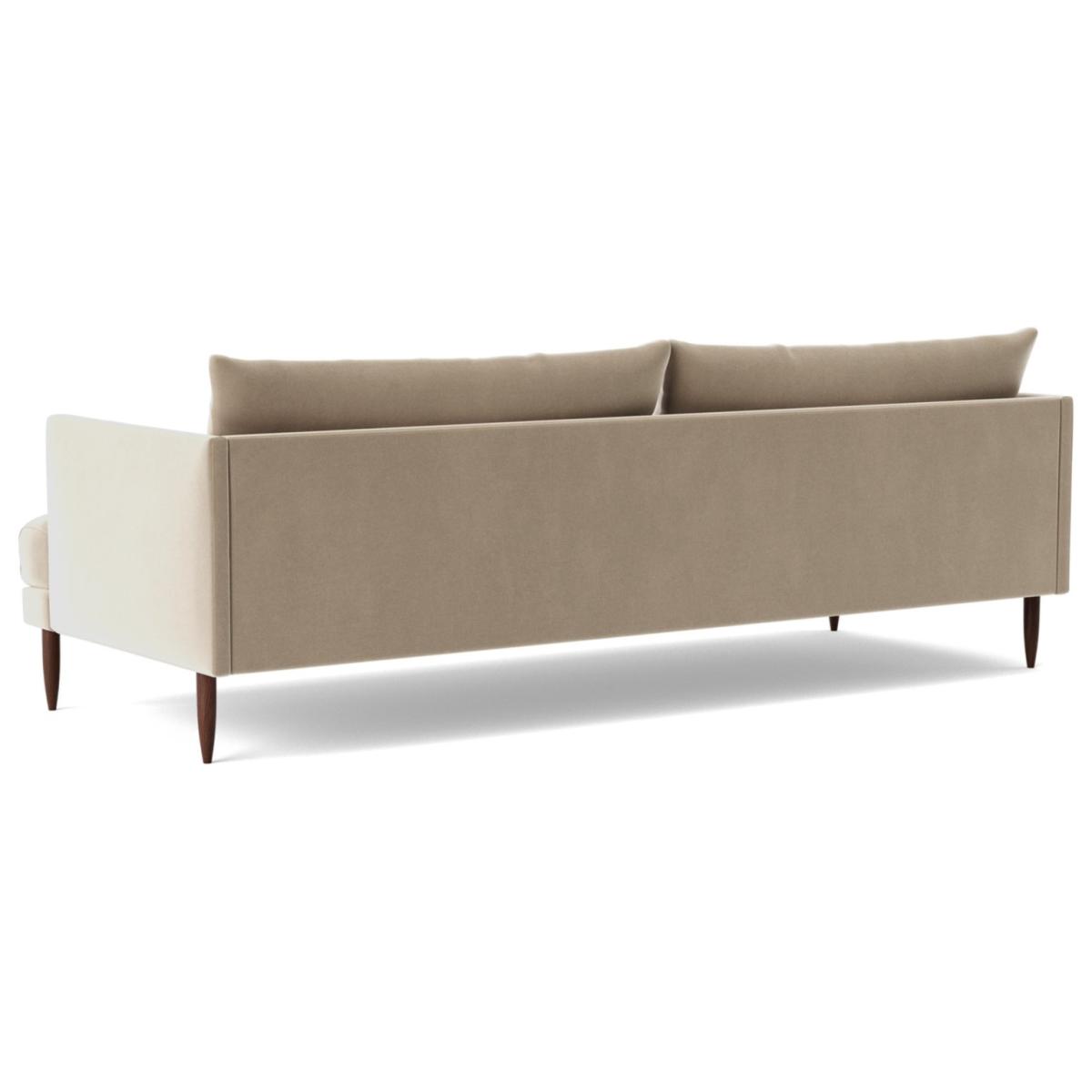 Swoon Kalmar Velvet 3 Seater Sofa - Taupe – image 5
