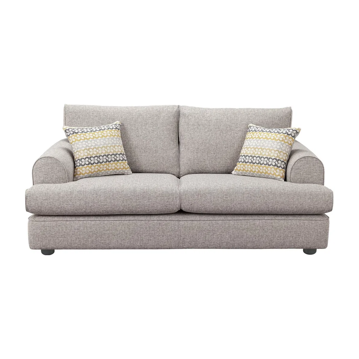 Habitat Atticus 3 Seater Fabric Sofa - Grey – image 1