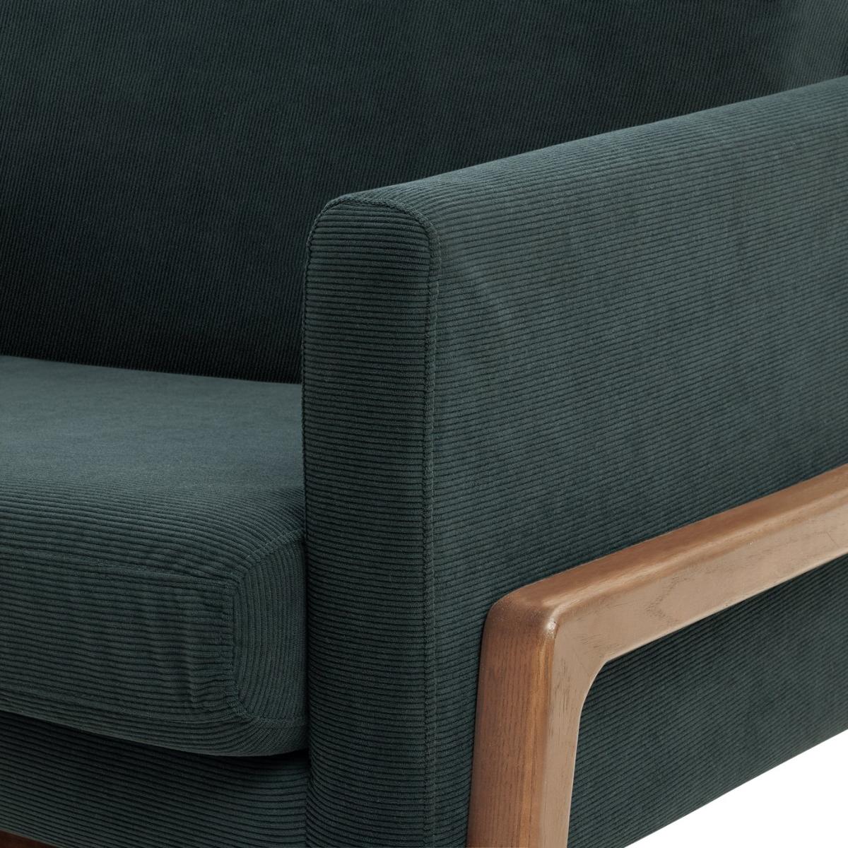 Habitat x Scion Esala Fabric 3 Seater Sofa - Green – image 9