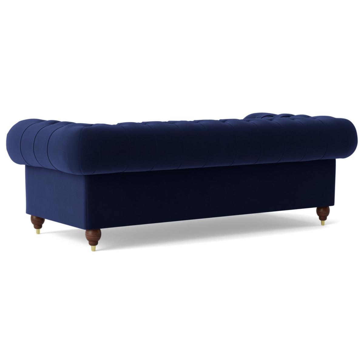 Swoon Winston Velvet 3 Seater Sofa - Ink Blue – image 6