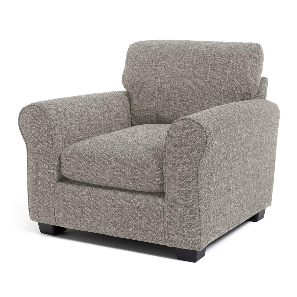 Habitat Lisbon Fabric Chair & 3 Seater Sofa - Grey – image 4