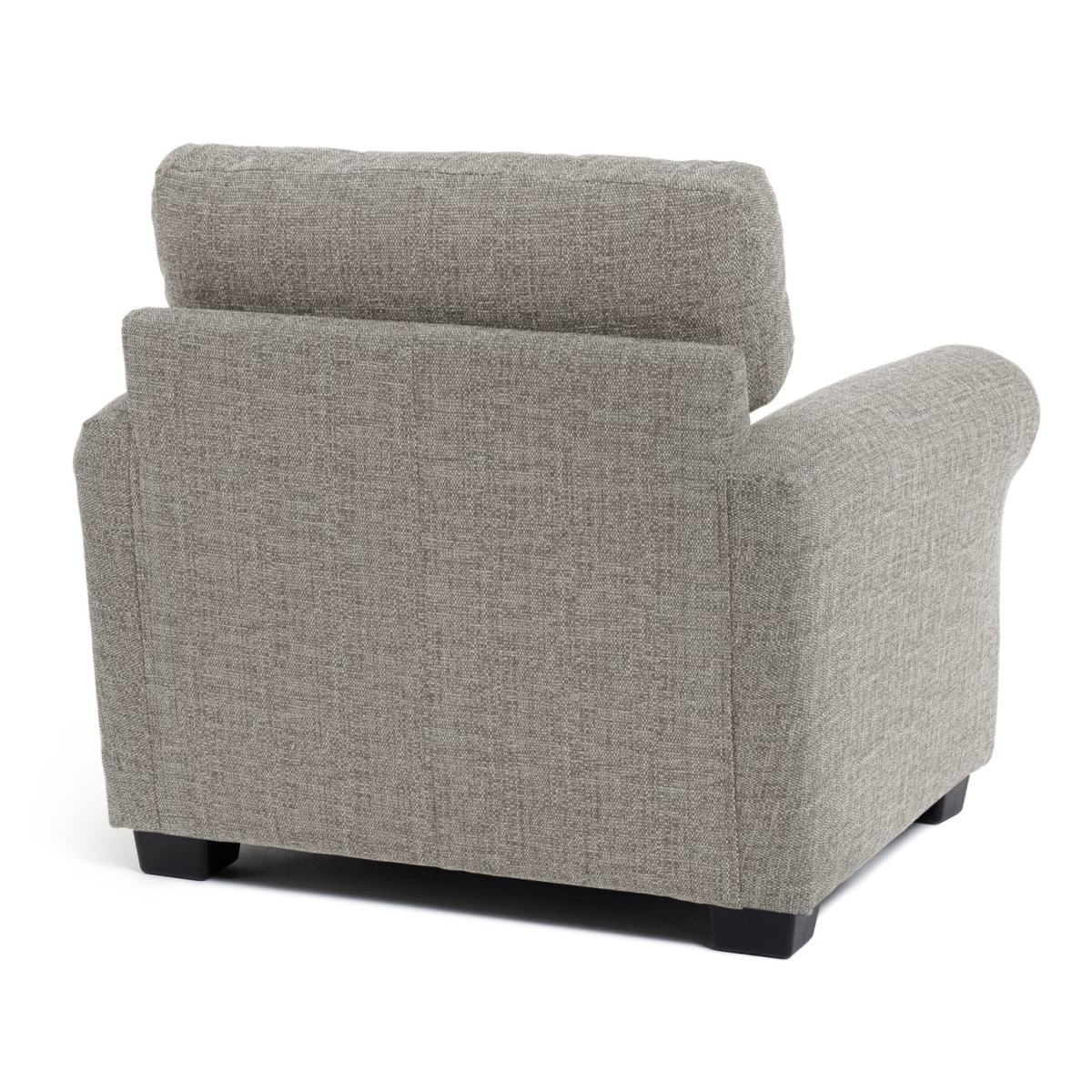 Habitat Lisbon Fabric Chair & 3 Seater Sofa - Grey – image 6