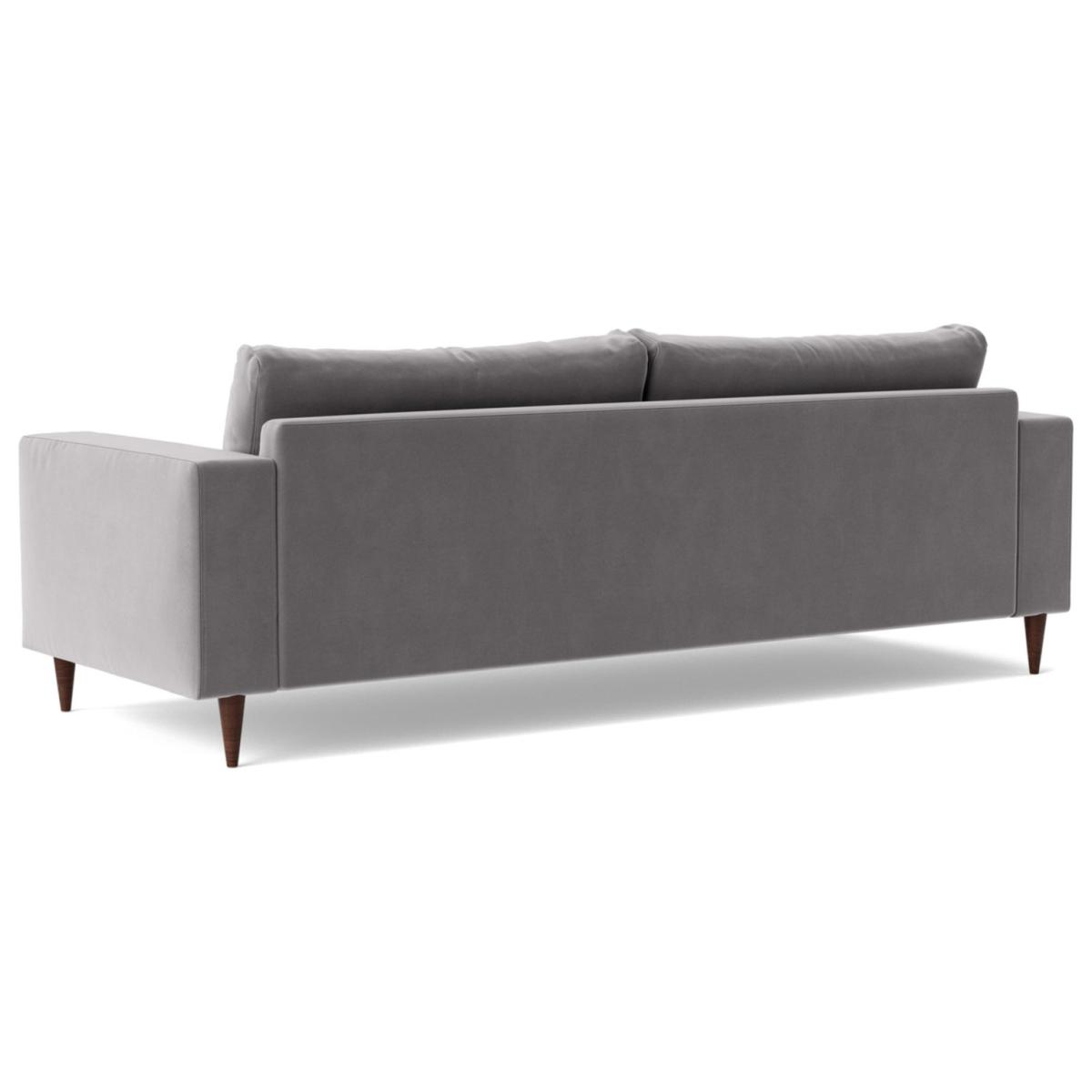 Swoon Evesham Velvet 3 Seater Sofa - Silver Grey – image 5
