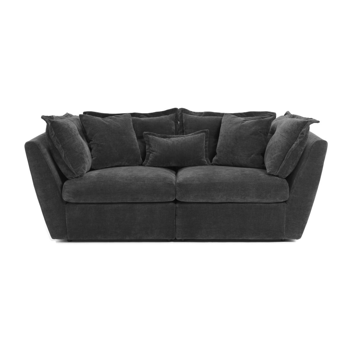 Habitat Jacques 3 Seater Fabric Sofa - Grey – image 1