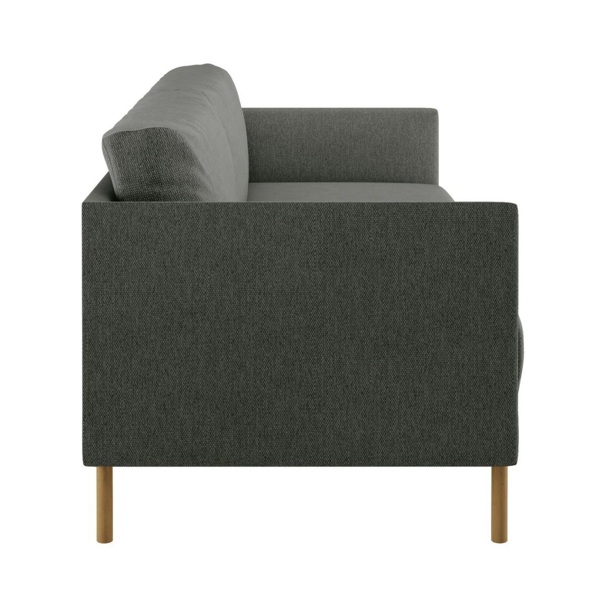 Habitat Hyde 3 Seater Fabric Sofa - Charcoal – image 4