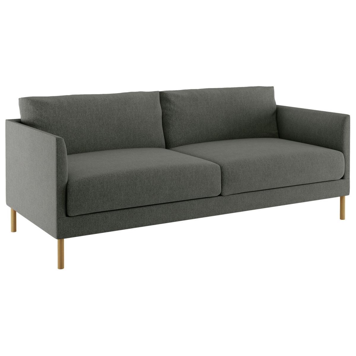 Habitat Hyde 3 Seater Fabric Sofa - Charcoal – image 6