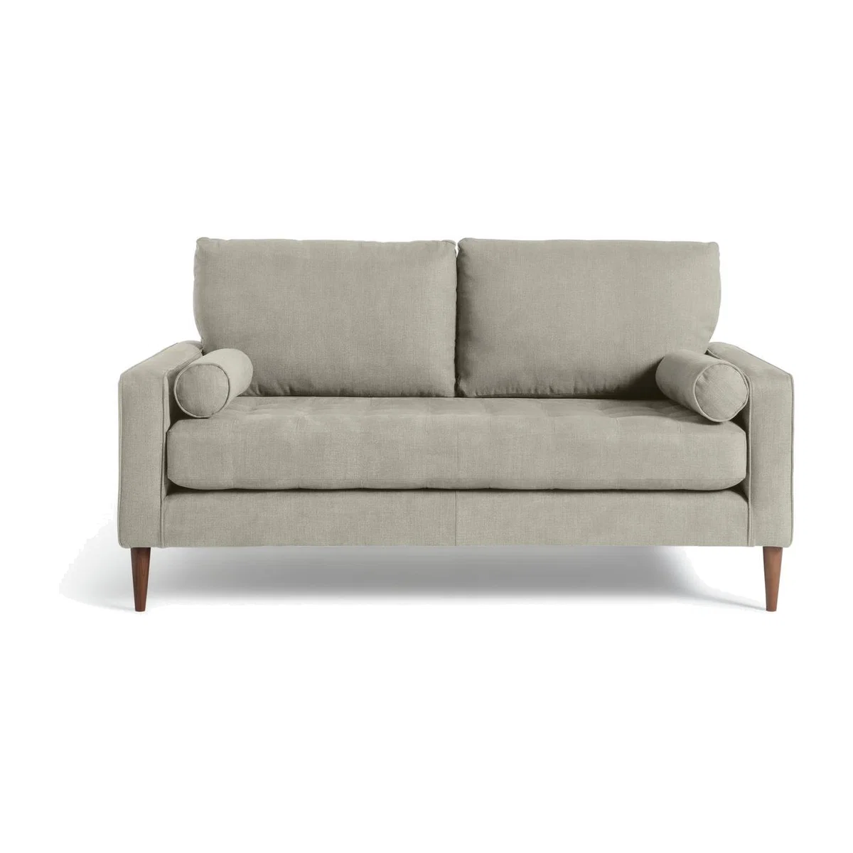 Habitat Hudson 3 Seater Fabric Sofa - Natural – image 1