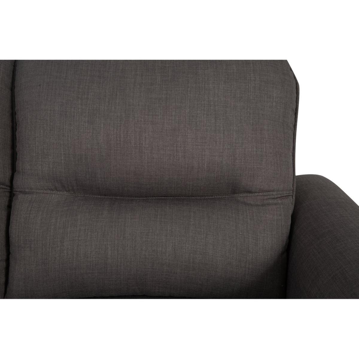 Habitat Tommy 3 Seater Fabric Recliner Sofa - Grey – image 11