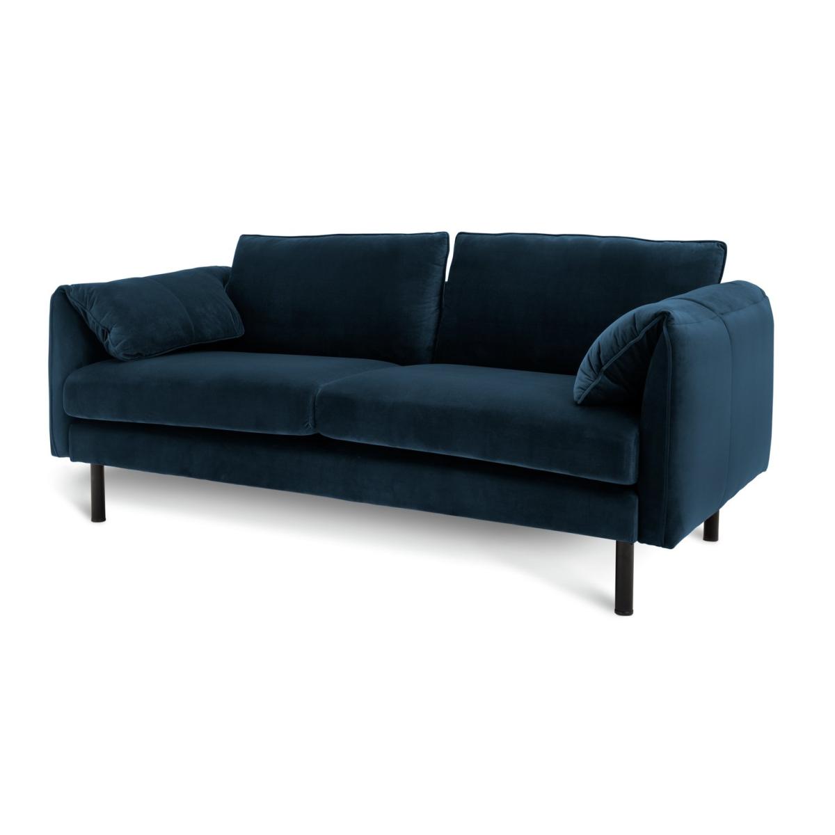 Habitat Bexley Fabric 3 Seater Sofa in a Box - Navy – image 5