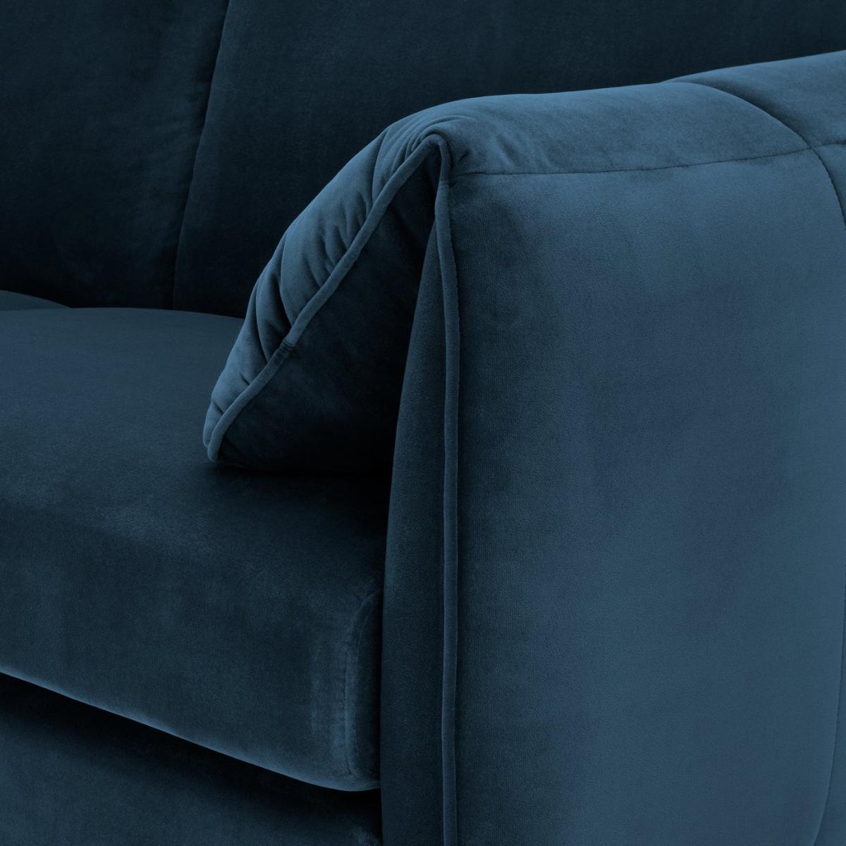 Habitat Bexley Fabric 3 Seater Sofa in a Box - Navy – image 8