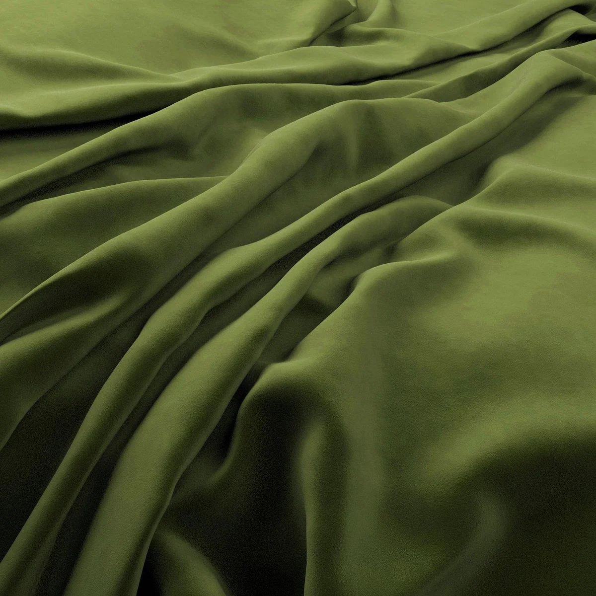 Swoon Pritchard Velvet 3 Seater Sofa - Fern Green – image 2
