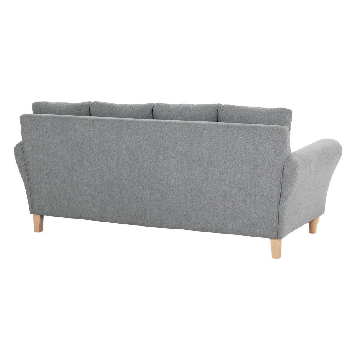 Habitat Carrie 3 Seater Fabric Sofa - Grey – image 6