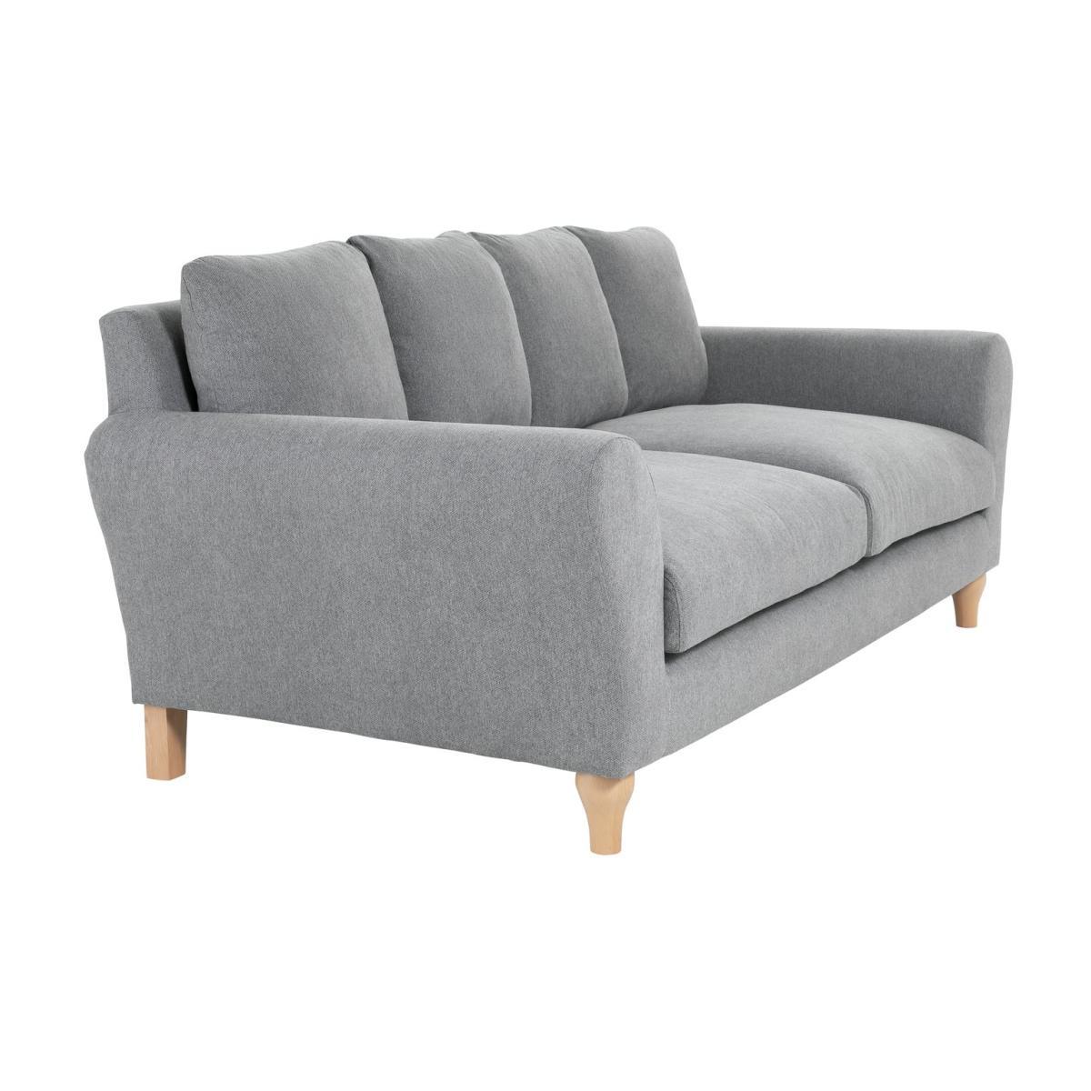 Habitat Carrie 3 Seater Fabric Sofa - Grey – image 7